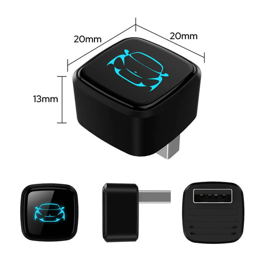 2026 Mini Carplay Wireless Android Auto Adapter Type C AI Smart Box Intelligent System USB C for Wired Carplay Car